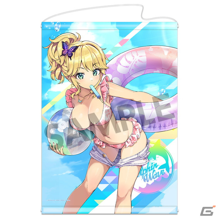 「ドルフィンウェーブ」よりB2タペストリー、ビジュアルアクリルプレートが登場！の画像10
