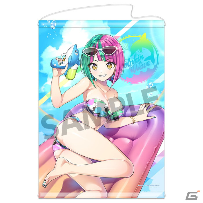 「ドルフィンウェーブ」よりB2タペストリー、ビジュアルアクリルプレートが登場！の画像14