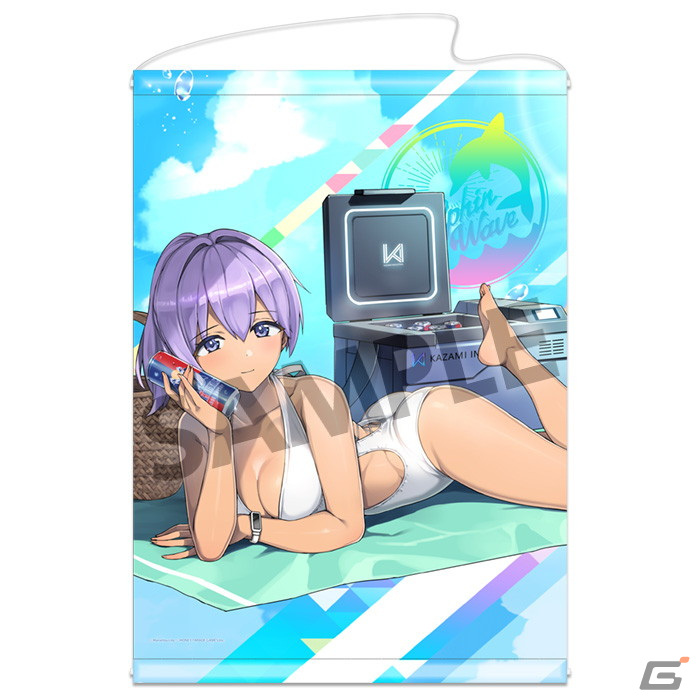 「ドルフィンウェーブ」よりB2タペストリー、ビジュアルアクリルプレートが登場！の画像5