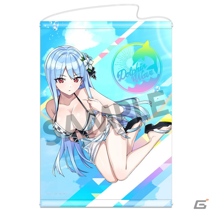 「ドルフィンウェーブ」よりB2タペストリー、ビジュアルアクリルプレートが登場！の画像7