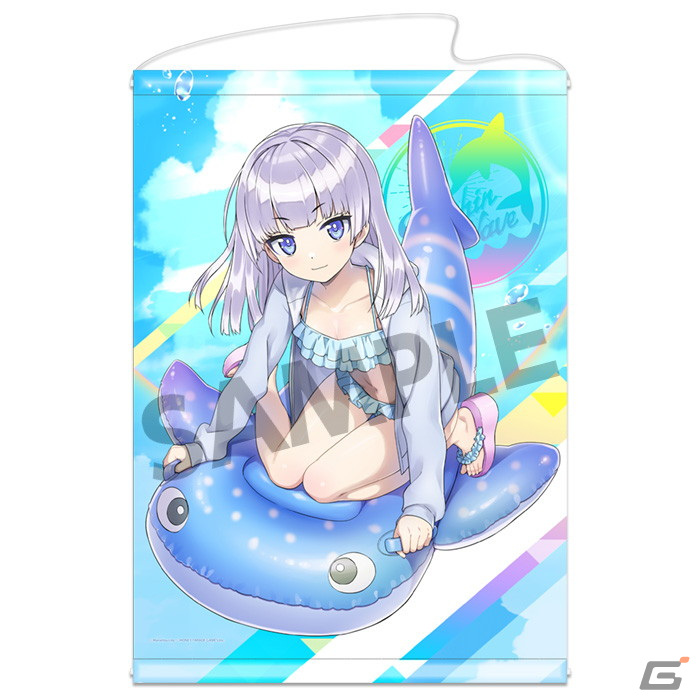 「ドルフィンウェーブ」よりB2タペストリー、ビジュアルアクリルプレートが登場！の画像8