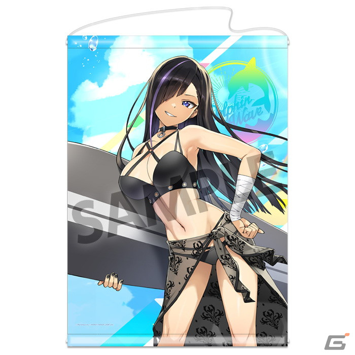 「ドルフィンウェーブ」よりB2タペストリー、ビジュアルアクリルプレートが登場！の画像9