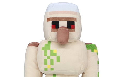 「マインクラフト」アイアンゴーレムのBIGぬいぐるみなど4アイテムが新登場！モーリーファンタジーやPALOにて4月28日より展開
