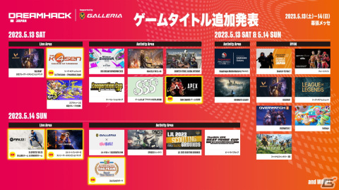 「DreamHack Japan 2023」影山優佳さんと岡崎体育さんによる「FIFA 23」のチーム対決などステージ企画の追加情報が公開！の画像1