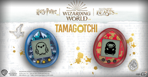 「ハリー・ポッター＆ファンタスティック・ビースト」が「たまごっち」とコラボ！全25種の魔法生物のお世話やミニゲームを楽しめるの画像1