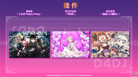 「グルミク」の「D4 FES.STORY」投票で1位に輝いた山手響子、新島衣舞紀、松山ダリア、三宅葵依によるコラボユニット楽曲が実装決定！の画像20