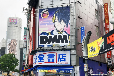 「刀剣乱舞ONLINE」尾上松也さん、ふなっしーがCMに登場！渋谷での大型広告もの画像7