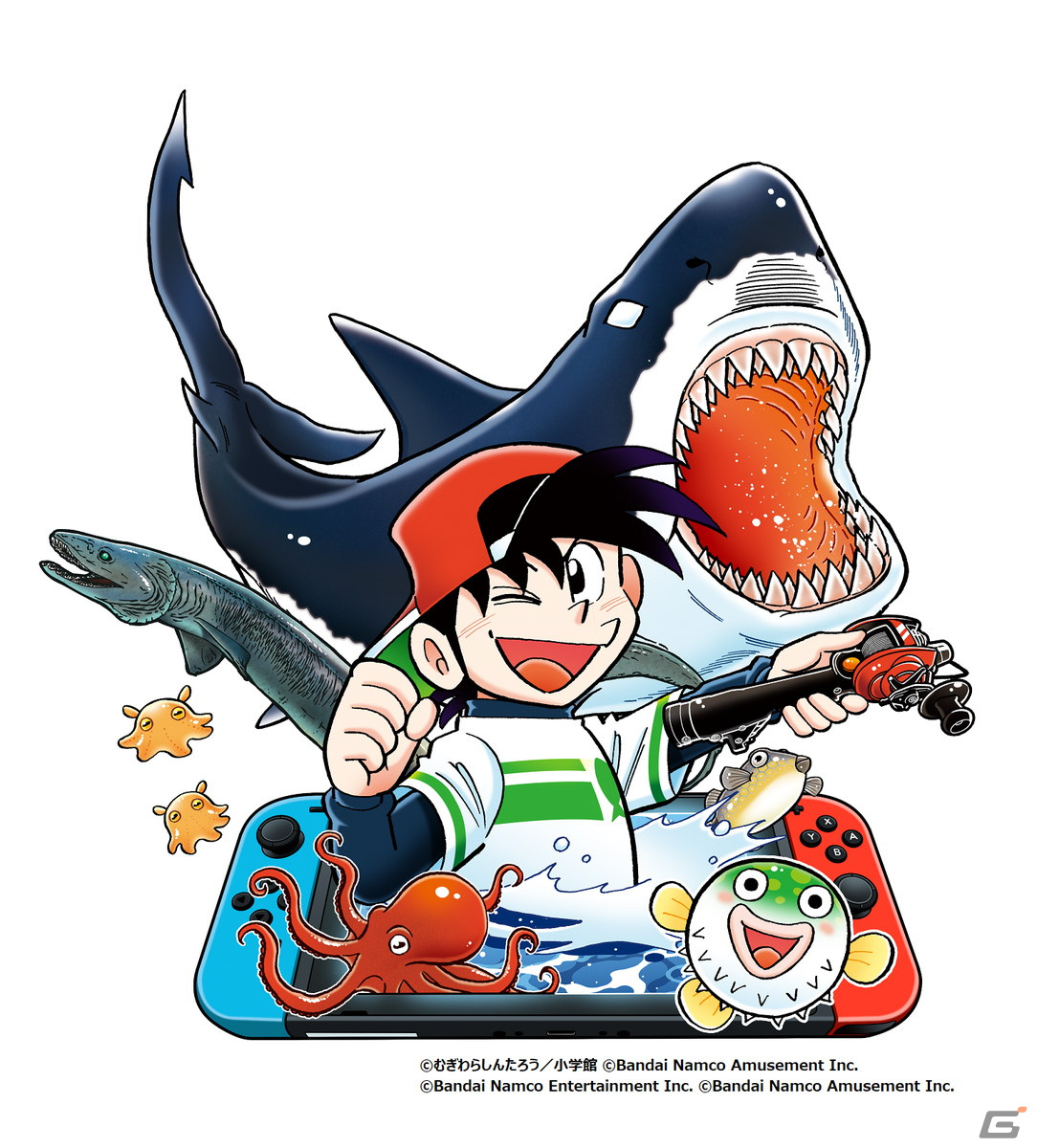 「釣りスピリッツ 釣って遊べる水族館」にて漫画版「釣りスピ」のコラボアップデートが実施！の画像2