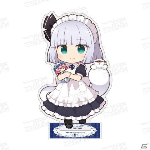 「東方Project」CURE MAID CAFÉ制服姿の魂魄妖夢とアリス・マーガトロイドが高渡あゆみ氏による描き下ろしでアクスタやマグカップに！の画像3