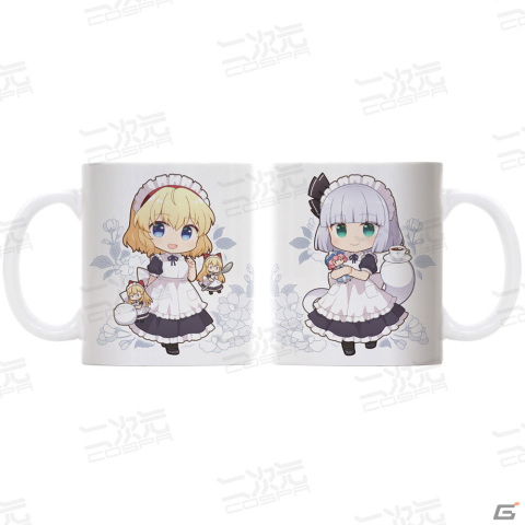 「東方Project」CURE MAID CAFÉ制服姿の魂魄妖夢とアリス・マーガトロイドが高渡あゆみ氏による描き下ろしでアクスタやマグカップに！の画像4