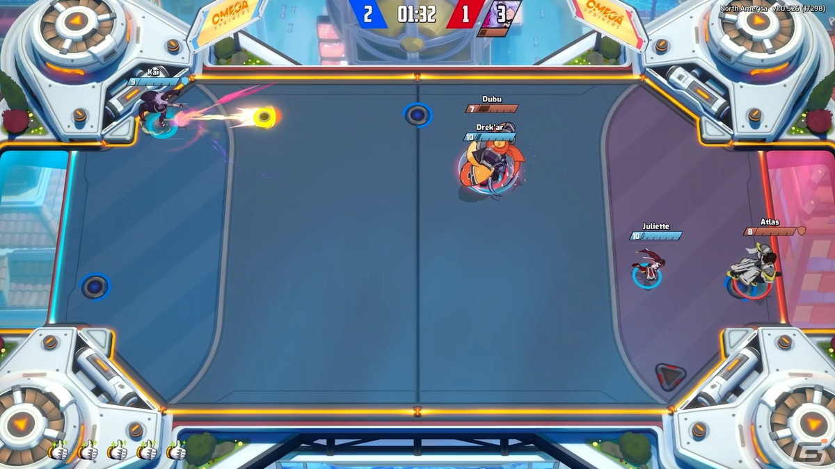 クロスプラットフォーム対応の“3on3 エアホッケー”「オメガストライカーズ」が配信！花江夏樹さんナレーションのローンチ記念映像もの画像22