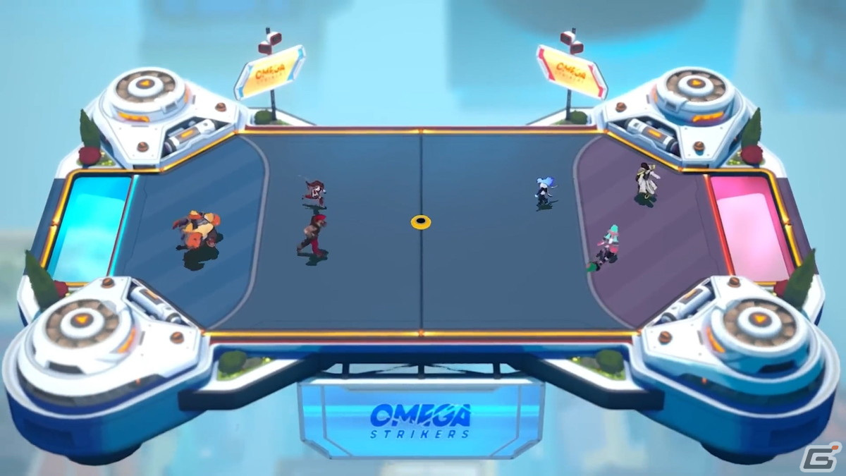 クロスプラットフォーム対応の“3on3 エアホッケー”「オメガストライカーズ」が配信！花江夏樹さんナレーションのローンチ記念映像もの画像24