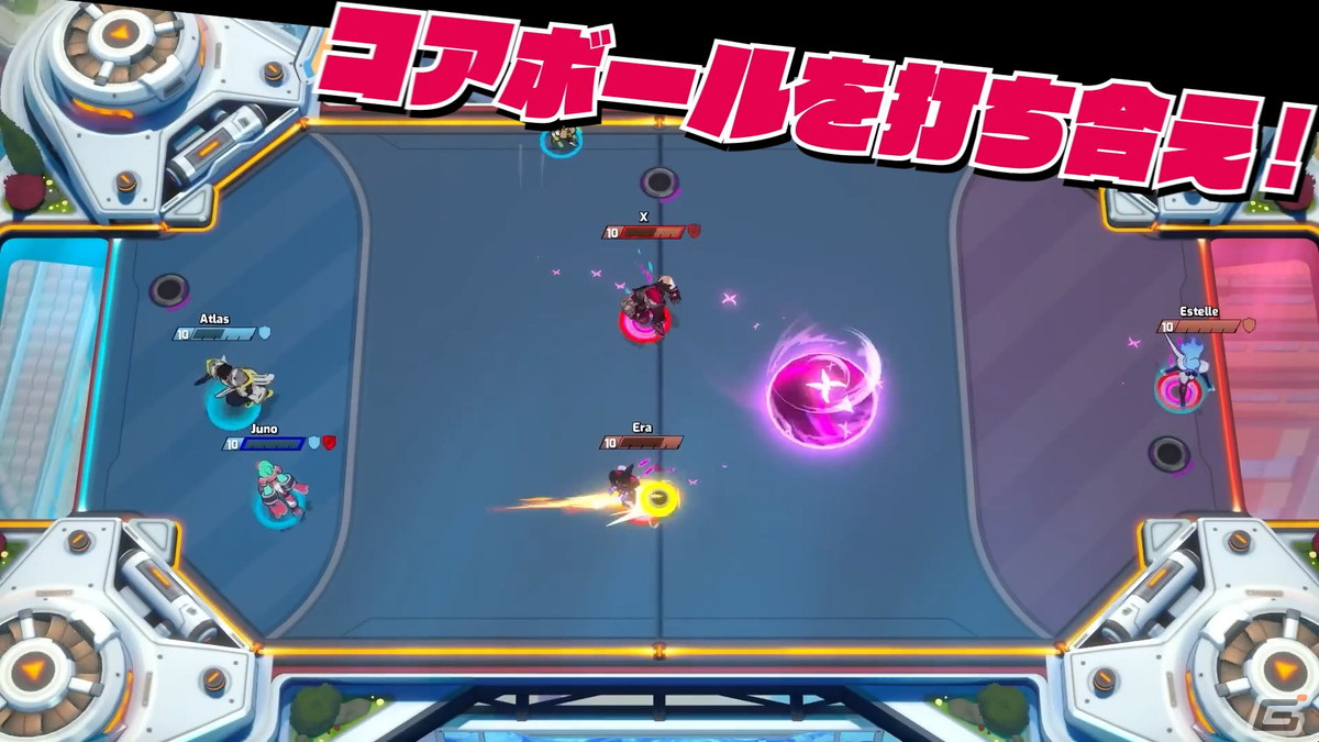 クロスプラットフォーム対応の“3on3 エアホッケー”「オメガストライカーズ」が配信！花江夏樹さんナレーションのローンチ記念映像もの画像25