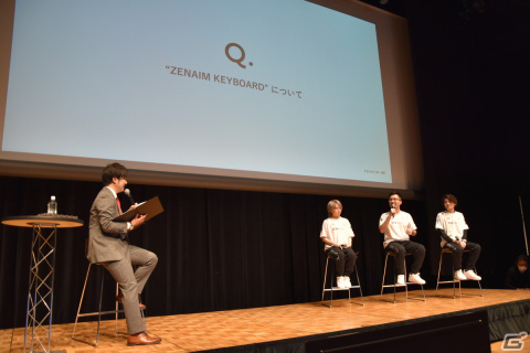 ゲーミングキーボード新製品「ZENAIM KEYBOARD」の発表会をレポート――約4.8万円で5月16日に発売の画像21