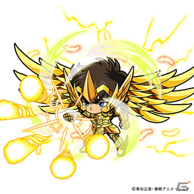 「ポコロンダンジョンズ」でアニメ「聖闘士星矢」とのコラボが開催！黄金聖闘士の「カノン」「ミロ」「シュラ」が新たに登場の画像14
