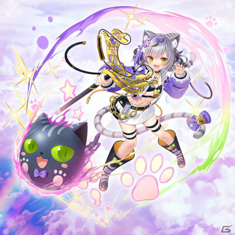 「ヴァルキリーコネクト」でホロライブのラプラス・ダークネスさんが声優デビュー！新キャラクター・銀猫娘チェルシィが登場の画像2
