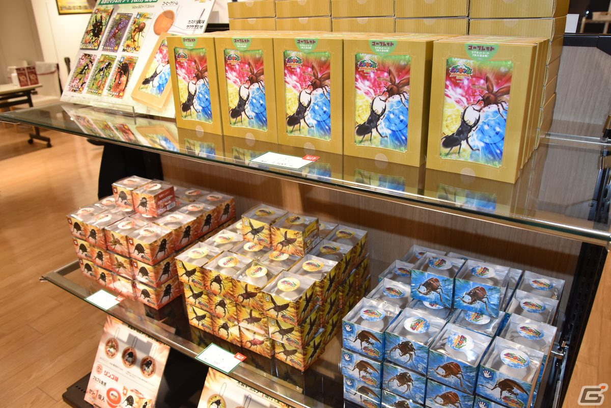 甲虫王者ムシキング」20周年記念 POP UP SHOPをネブ博士に解説し
