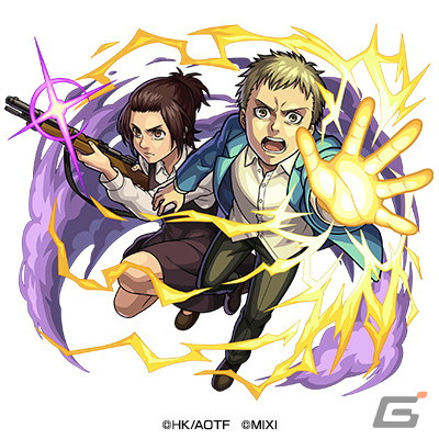 「モンスターストライク」×アニメ「進撃の巨人」コラボ第2弾が5月1日スタート！エレン、ミカサ、リヴァイが獣神化・改にの画像9