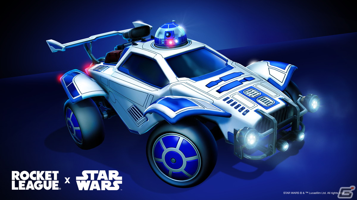 「ロケットリーグ」5月5日よりスター・ウォーズのコンテンツが登場！C-3POやR2-D2などおなじみのドロイドたちがデカールやホイールにの画像5