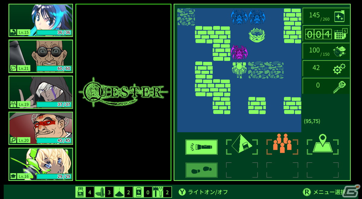 ダンジョン探索RPG「QUESTER ～失われた世界の真実を探究する物語～」のSteamストアページが公開！の画像3