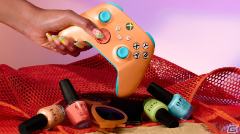 Xboxとネイルブランド・オーピーアイがコラボしたコントローラーが6月13日に予約受付開始！4色のサマーカラーで夏を演出の画像1
