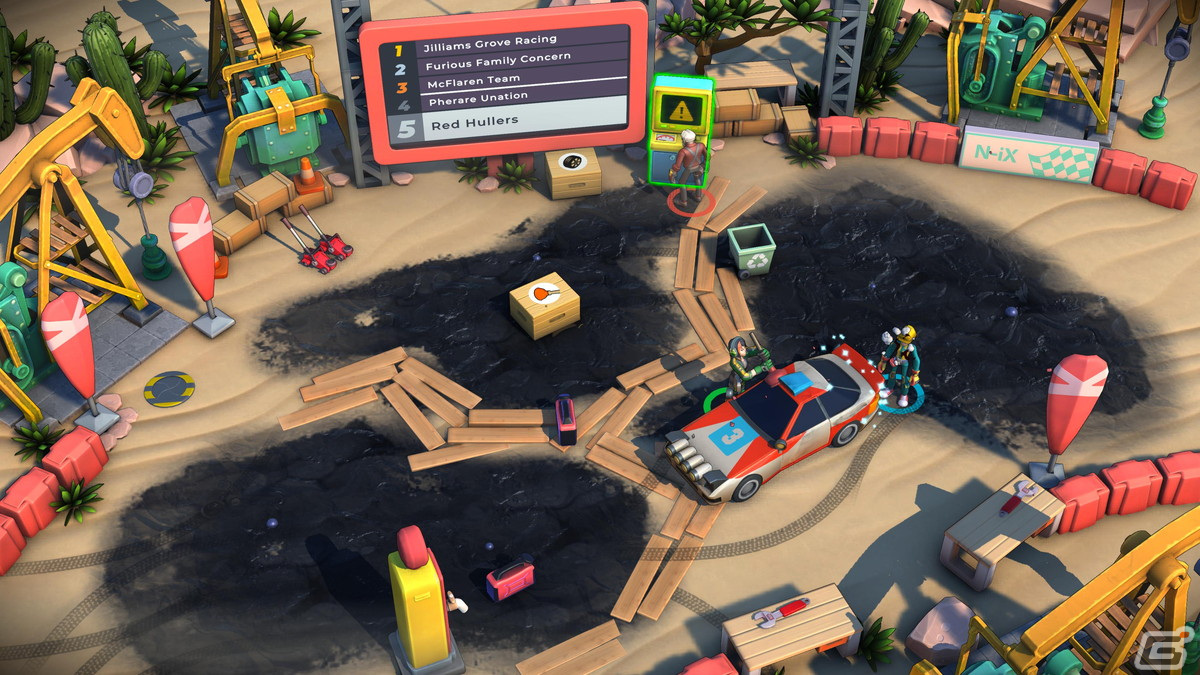 ピットレーンでの作業を楽しむ「Speed Crew」Switch版が6月8日にリリース！4人協力プレイにも対応の画像10
