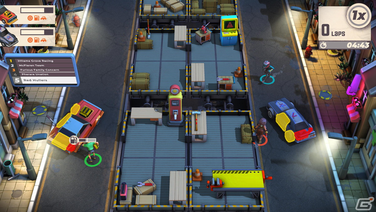 ピットレーンでの作業を楽しむ「Speed Crew」Switch版が6月8日にリリース！4人協力プレイにも対応の画像15