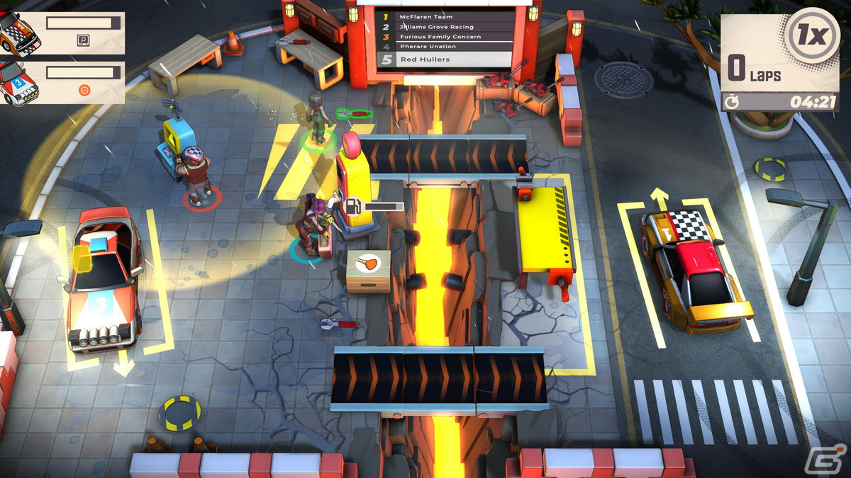 ピットレーンでの作業を楽しむ「Speed Crew」Switch版が6月8日にリリース！4人協力プレイにも対応の画像16