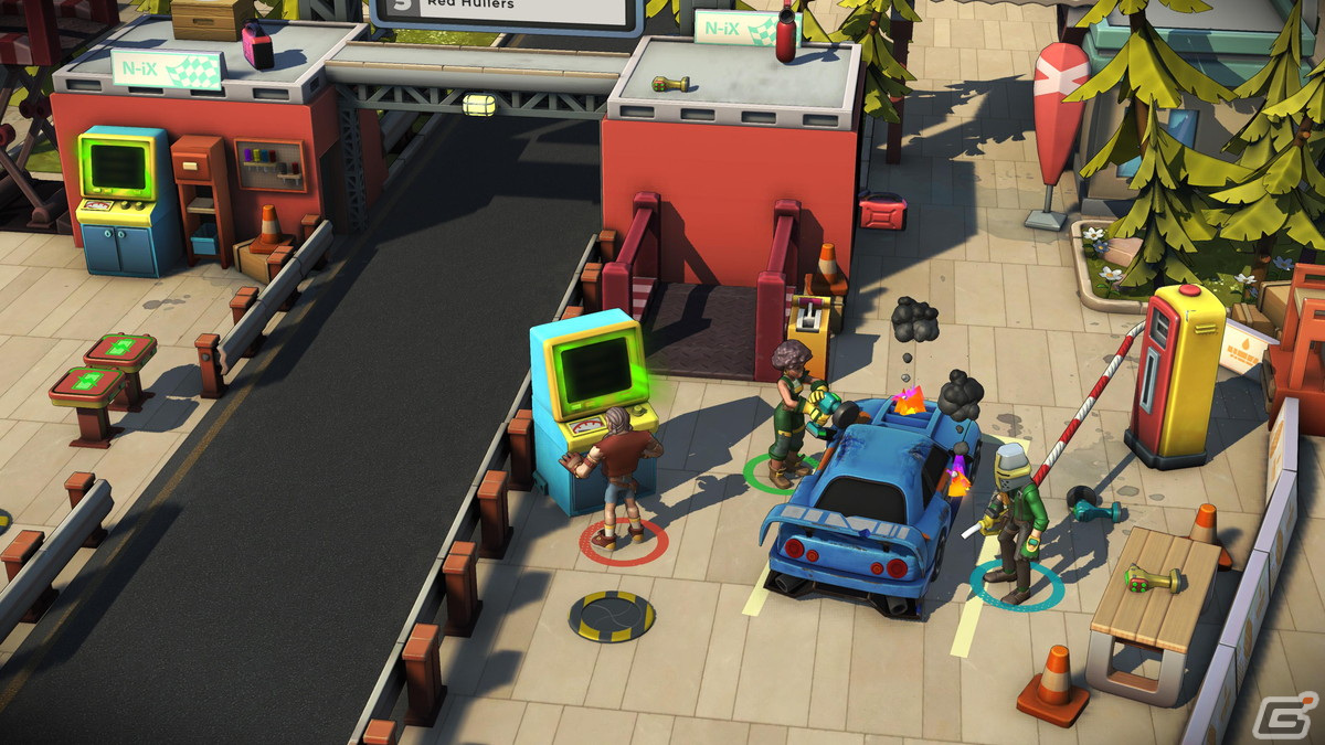 ピットレーンでの作業を楽しむ「Speed Crew」Switch版が6月8日にリリース！4人協力プレイにも対応の画像8