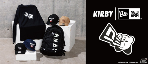 「星のカービィ」キャップブランド「NEW ERA」コラボのキャップ・アパレル・キャリアパックが登場！の画像1