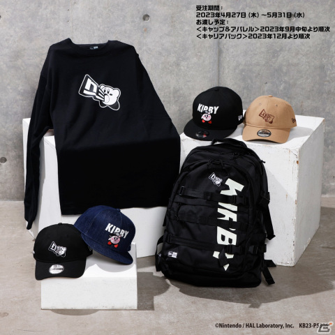 星のカービィ」キャップブランド「NEW ERA」コラボのキャップ