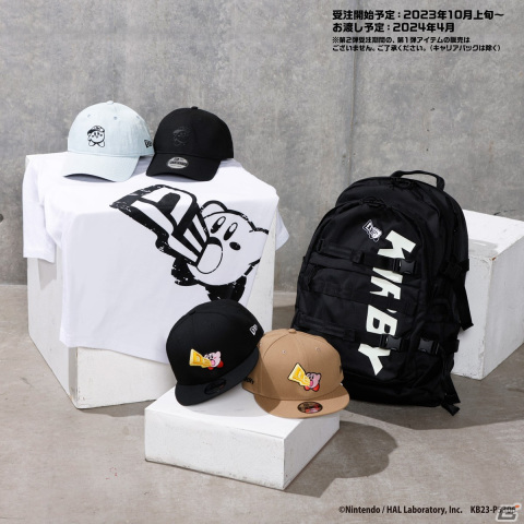 「星のカービィ」キャップブランド「NEW ERA」コラボのキャップ・アパレル・キャリアパックが登場！の画像7