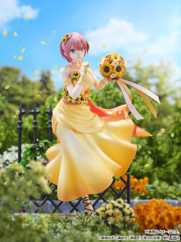 映画「五等分の花嫁」より黄を基調にしたドレス姿の中野一花が1/7スケールフィギュア化！の画像2