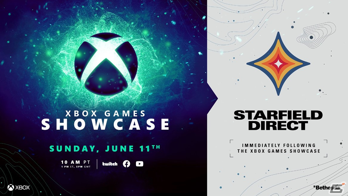 Xbox Games Showcase」が6月12日に配信！「Starfield」の情報が公開