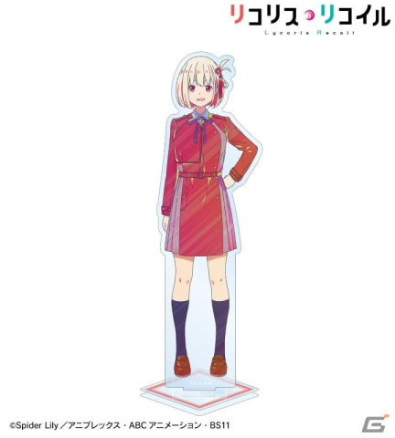 TVアニメ「リコリス・リコイル」よりトレーディング Ani-Art clear label アクリルスタンドなどがAMNIBUSで登場！の画像10
