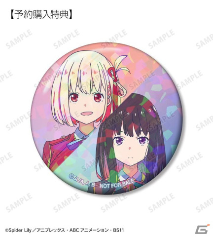 TVアニメ「リコリス・リコイル」よりトレーディング Ani-Art clear label アクリルスタンドなどがAMNIBUSで登場！の画像9