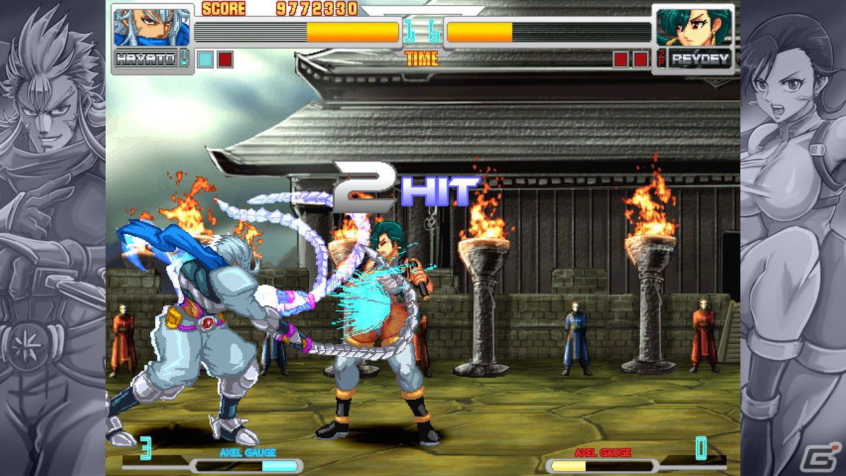 2D対戦格闘ゲーム「AXEL CITY 2」のロケテストが5月10日より実施！さまざまな因縁を持つ全40キャラクターが使用可能にの画像13