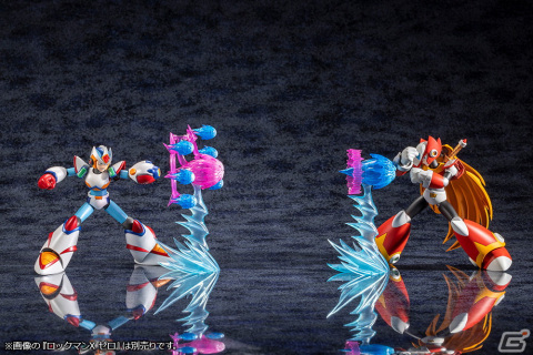 「ロックマンX」新規大型エフェクトパーツを追加したプラモデル「セカンドアーマー ダブルチャージショットVer.」が登場！の画像12