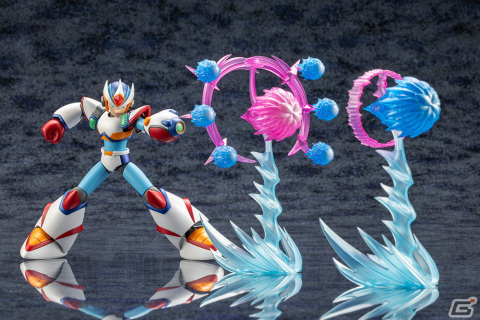 「ロックマンX」新規大型エフェクトパーツを追加したプラモデル「セカンドアーマー ダブルチャージショットVer.」が登場！の画像9