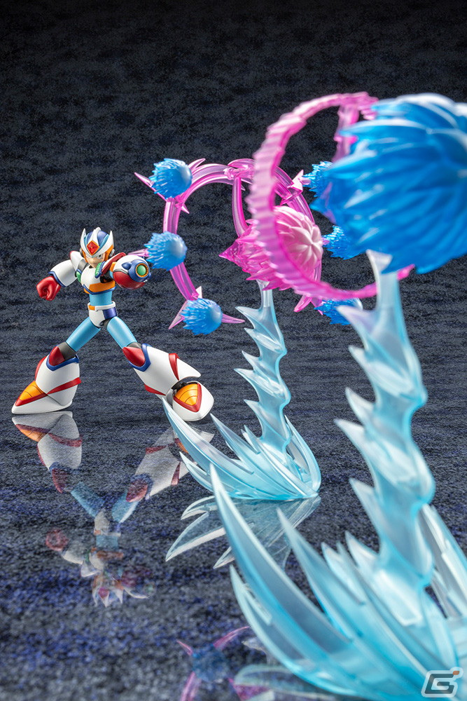 「ロックマンX」新規大型エフェクトパーツを追加したプラモデル「セカンドアーマー ダブルチャージショットVer.」が登場！の画像13
