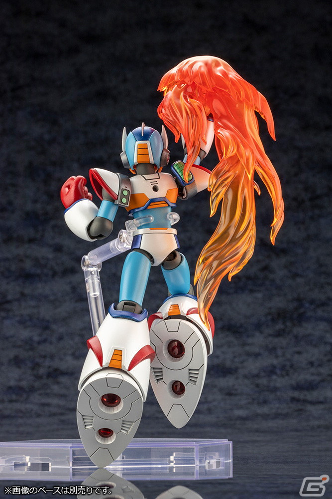 「ロックマンX」新規大型エフェクトパーツを追加したプラモデル「セカンドアーマー ダブルチャージショットVer.」が登場！の画像6