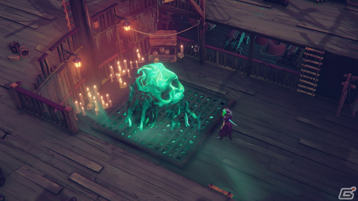 「Shadow Gambit: カリブの呪い」が2023年に発売！ユニークな超能力を持つ8人の船員と海を旅するステルスストラテジーゲームの画像9
