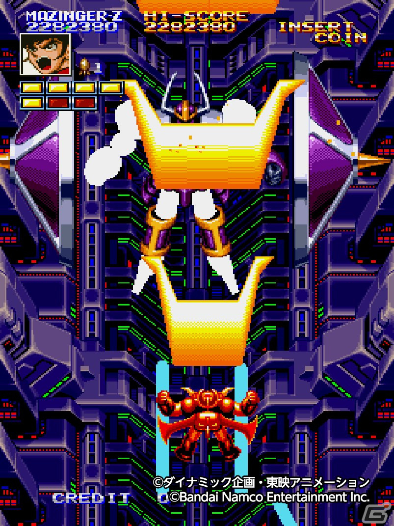 アーケードアーカイブス マジンガーZ」がPS4/Switch向けに5月11