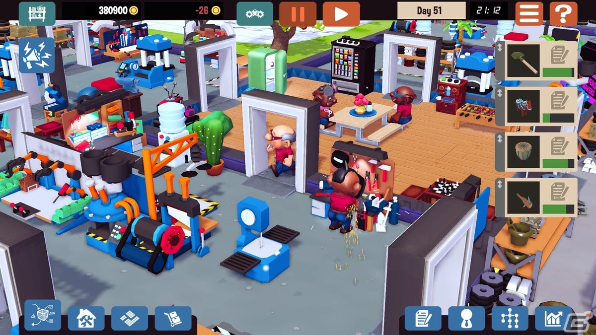 「Little Big Workshop」のiOS/Android版が6月13日に配信！アイデアいっぱいの商品を開発し工場を大きくしようの画像2