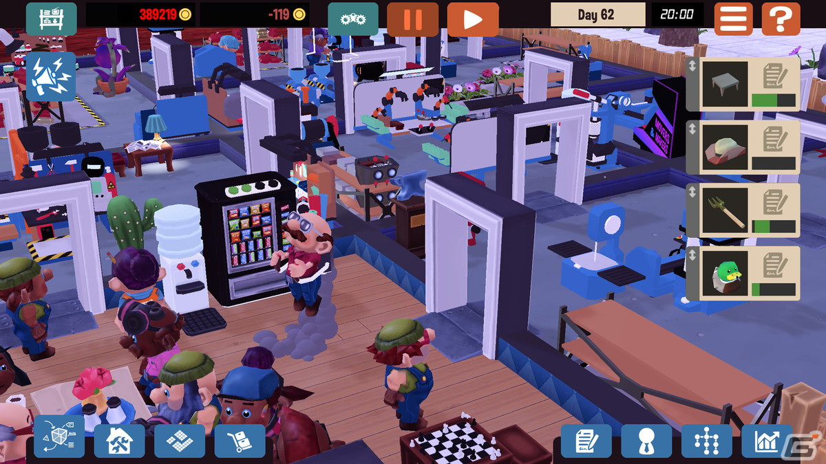 「Little Big Workshop」のiOS/Android版が6月13日に配信！アイデアいっぱいの商品を開発し工場を大きくしようの画像3