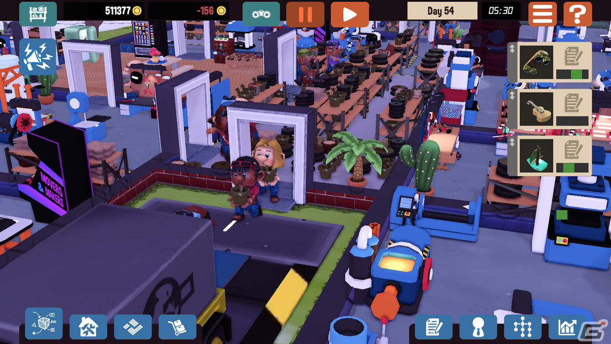 「Little Big Workshop」のiOS/Android版が6月13日に配信！アイデアいっぱいの商品を開発し工場を大きくしようの画像4