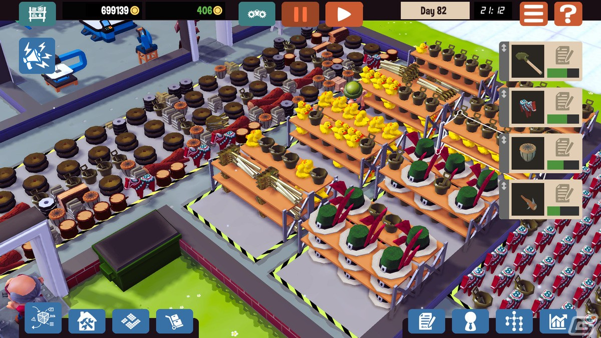 「Little Big Workshop」のiOS/Android版が6月13日に配信！アイデアいっぱいの商品を開発し工場を大きくしようの画像5