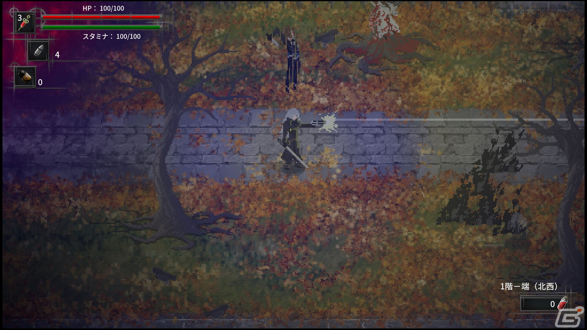 「Skautfold：Shrouded in Sanity」が6月1日にPS5/PS4/Switchで発売！ドット絵で表現した横スクロールのアクションADVの画像2