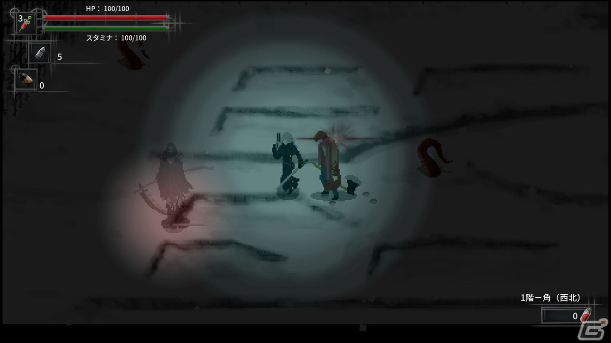 「Skautfold：Shrouded in Sanity」が6月1日にPS5/PS4/Switchで発売！ドット絵で表現した横スクロールのアクションADVの画像5