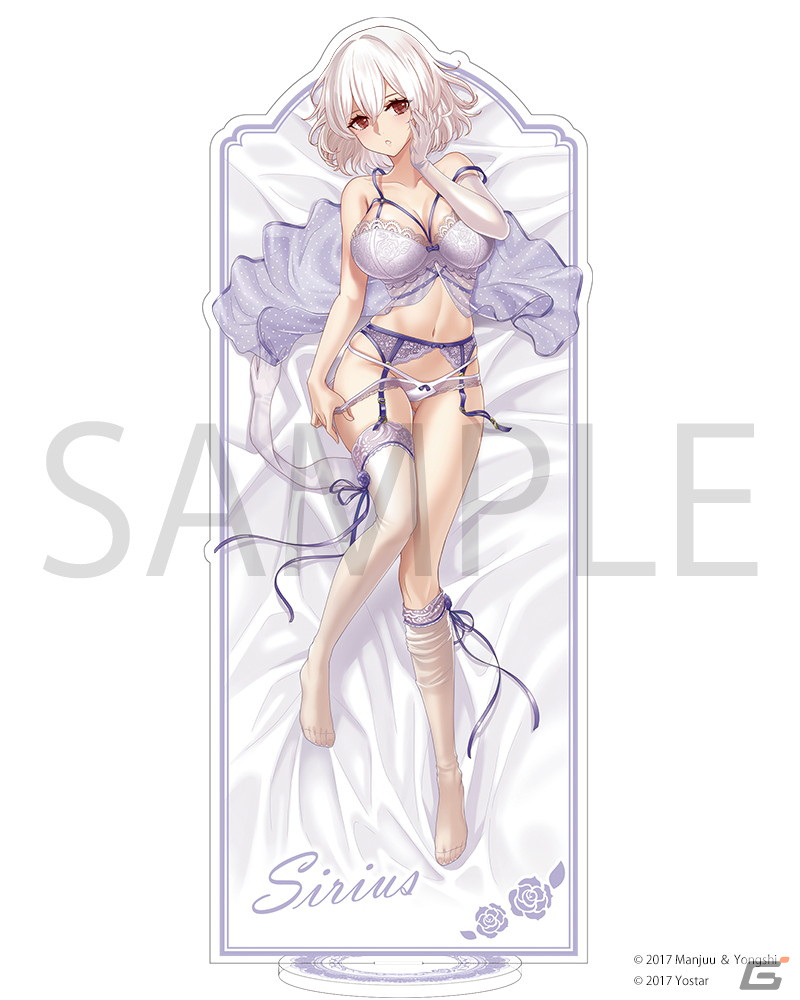 「アズレン」シリアス、チェシャー、ブレマートンの描き下ろしランジェリー姿をグッズ化したMAGICくじが8月26日に発売！の画像5